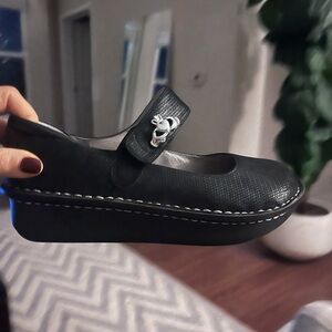 ALEGRIA Paloma Mary Jane, Black leather. Size 40 (9-9.5). Excellent cond.